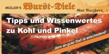 Tipps und Wissenwertes zu Kohl und Pinkel Tipps und ...