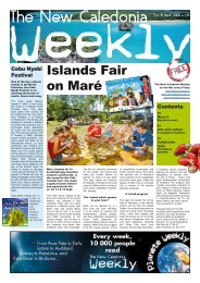 New Caledonia Weekly - Published 05-09-08 - hot deals
