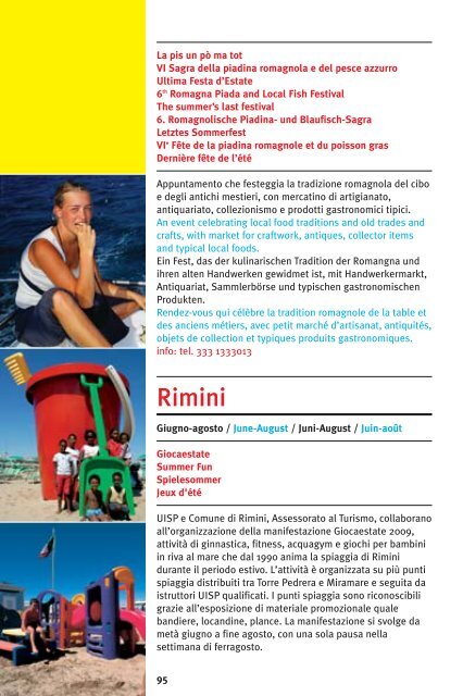 Info book Famiglie e bambini Families and children Familien und ...