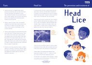 Head lice - Homefield VC Primary School