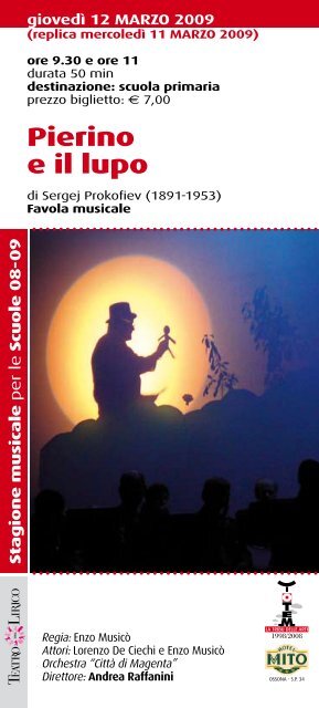 Pierino e il lupo - Teatro Lirico di Magenta