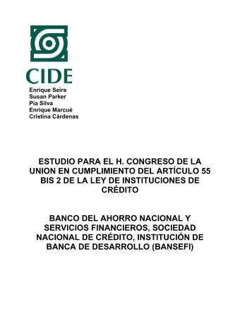 General Ledger Proposal NG - Secretaría de Hacienda y Crédito ...