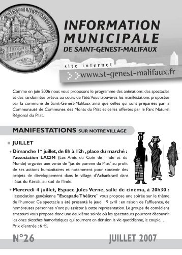 télécharger le PDF - 2,3 MO - Saint-Genest-Malifaux