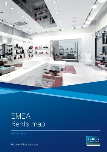 EMEA Rents map - Colliers International