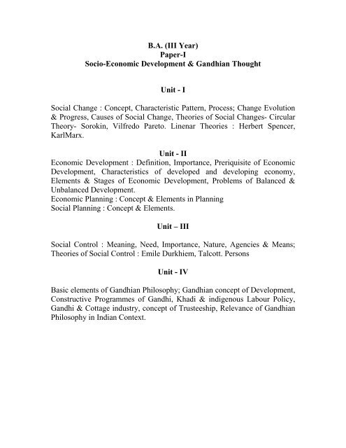 Paper Ii Social Problems