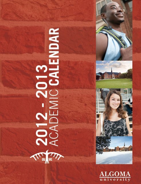 Academic Calendar 2012 13