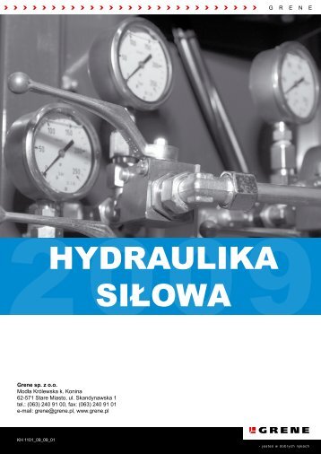 HYDRAULIKA SIÅOWA - Grene