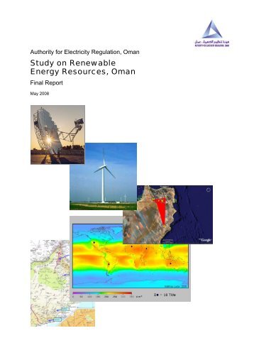 Study on Renewable Energy Resources, Oman - authority for ...