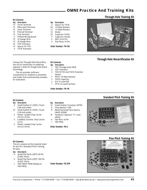 Welcome to Practical Components - Standard ICs