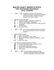 HAZMAT Test.pdf - Martin County, Florida