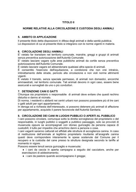 Comune di Ponteranica (BG) - Regolamento Verde Pubblico