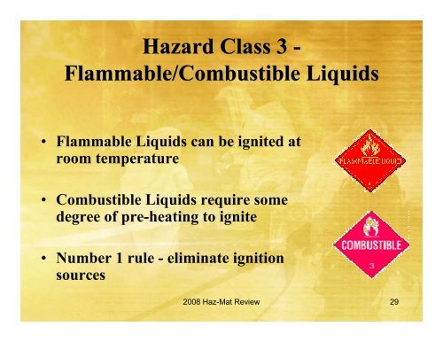 HazMat Presentation - Martin County, Florida