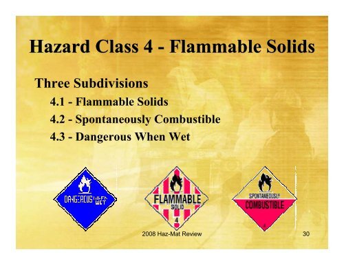 HazMat Presentation - Martin County, Florida