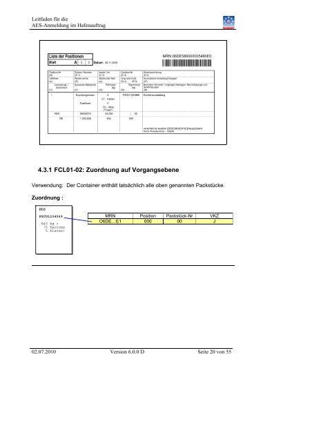 Leitfaden ZAPP / AES - DAKOSY Datenkommunikationssystem AG