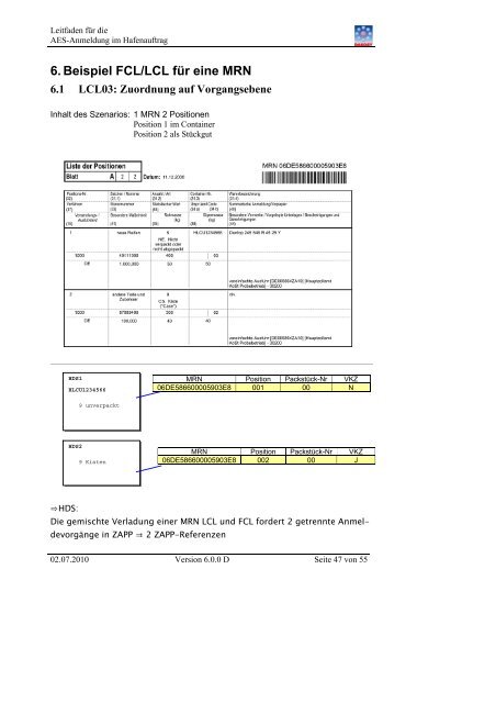 Leitfaden ZAPP / AES - DAKOSY Datenkommunikationssystem AG