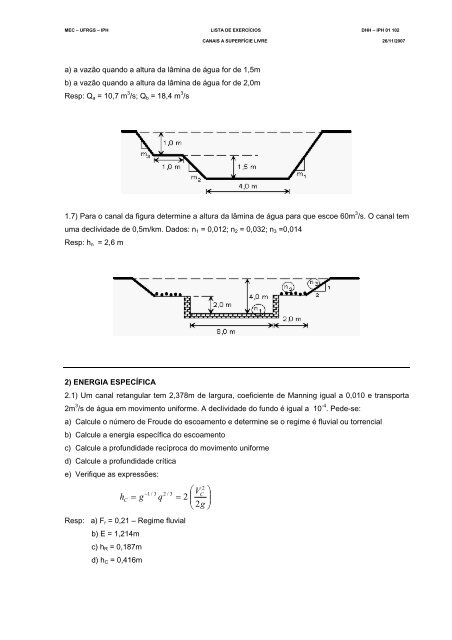 Lista canais - Chasqueweb.ufrgs.br - Ufrgs