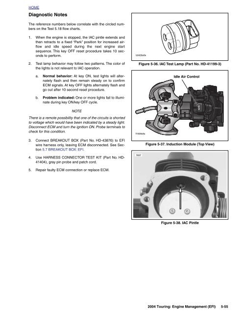 5.5 initial diagnostic check: efi - harley-davidson-sweden.se