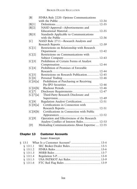 Table of Contents - Practising Law Institute