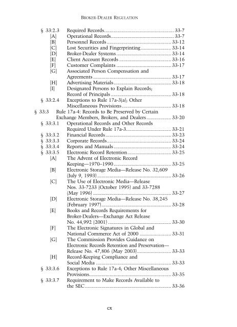 Table of Contents - Practising Law Institute