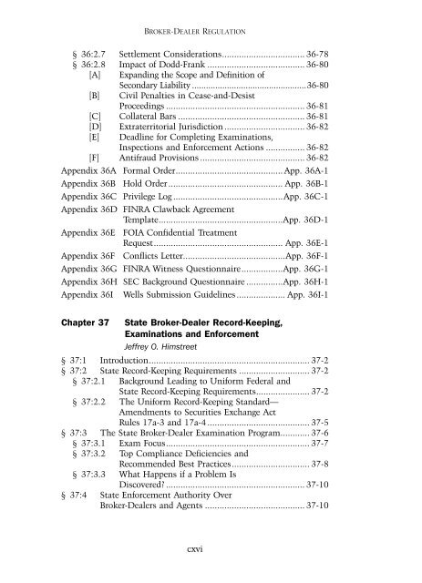 Table of Contents - Practising Law Institute