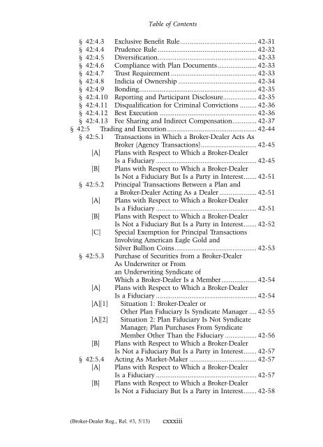 Table of Contents - Practising Law Institute