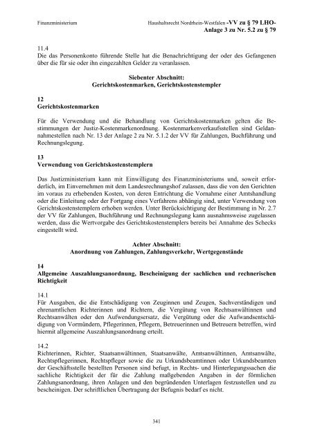 LHO - Finanzministerium NRW