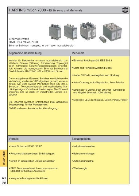 Ethernet - HARTING Technologiegruppe