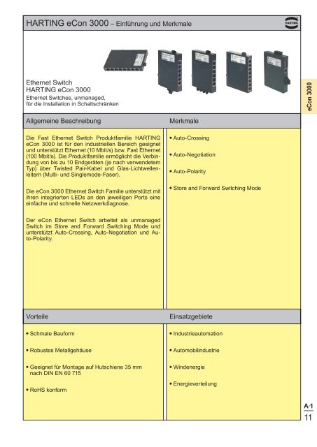 Ethernet - HARTING Technologiegruppe