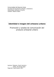 Identidad e Imagen del artesano urbano - CatedraGalan.com.ar