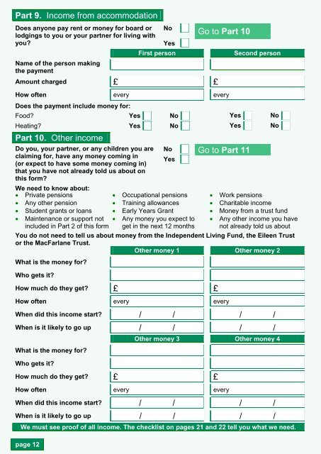 Housing Benefit & Council Tax Support claim form - Taunton Deane ...