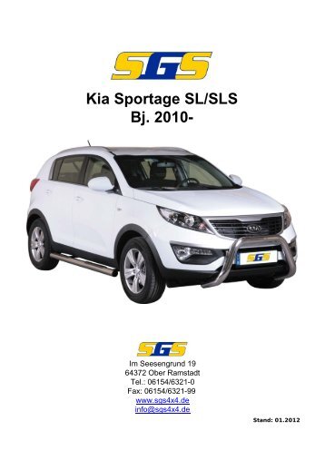 Kia Sportage SL/SLS Bj. 2010 - SGS