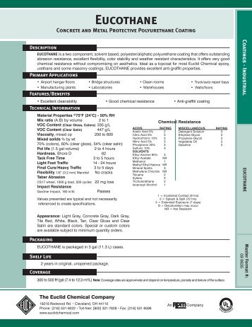 Eucothane - Euclid Chemical Co