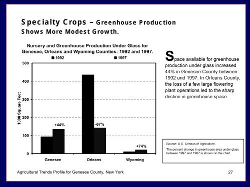 Genesee County Agricultural and Farmland Protection Plan