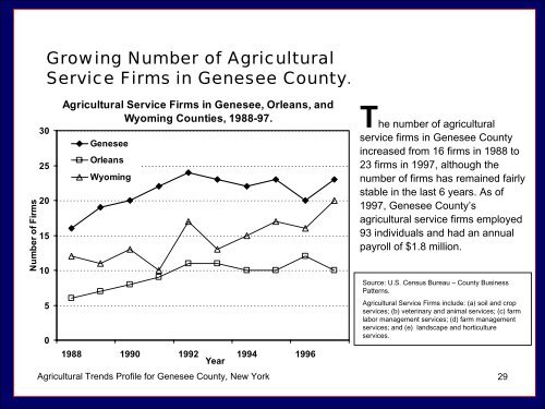 Genesee County Agricultural and Farmland Protection Plan