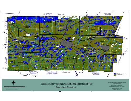 Genesee County Agricultural and Farmland Protection Plan