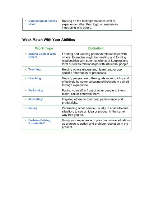 CONFIDENTIAL REPORT for Sample Adult - The Highlands Company