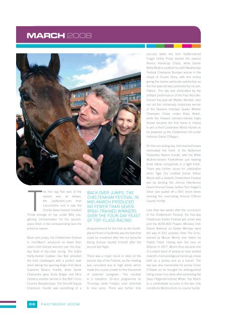 HRI Fact Book 2008 - Horse Racing Ireland