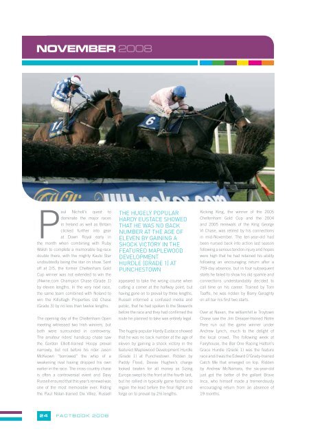 HRI Fact Book 2008 - Horse Racing Ireland