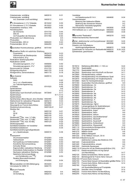 Atomphysik, Kernphysik RadioaktivitÃ¤t - VCDforStudy