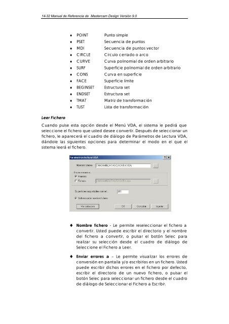 14-2 Manual de Referencia de Mastercam ... - Mundo Manuales