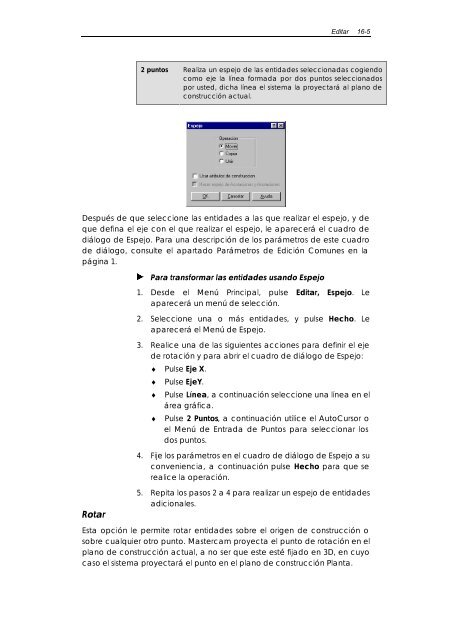 14-2 Manual de Referencia de Mastercam ... - Mundo Manuales