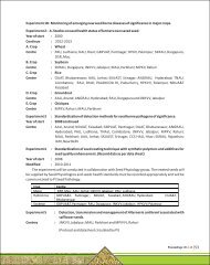 Monitoring of emerging new seed borne diseases of significance in ...