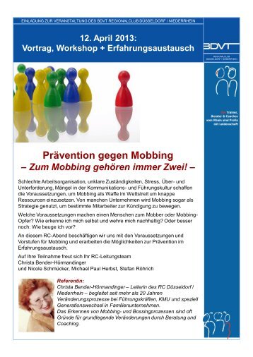 PrÃ¤vention gegen Mobbing