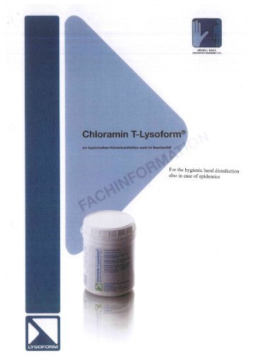 Chloramin T-Lysoform®