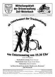 Mitteilungsblatt Zell-W kw15-09.pdf - Zell-Weierbach