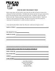 REALTOR GUEST PASS REQUEST FORM.pdf - Pelican Bay