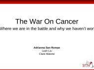 The War On Cancer