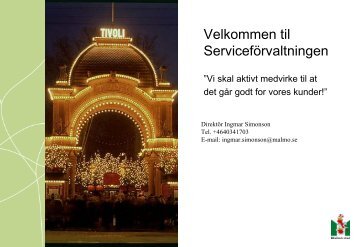 ServicefÃ¶rvaltningen