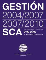 GestiÃ³n 2004 - Sociedad Central de Arquitectos
