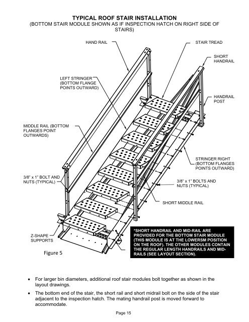 198934 Roof Stairs INSTALLATION INSTRUCTIONS.pdf - Westeel